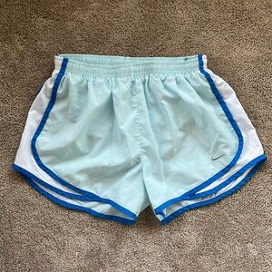 Nike dri-fit shorts. Light blue. Size medium.